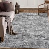 Runner Rug Washable Runner Rug Modern Abstract Runner Mat Hallway Contemporary Solid Rug Non-Slip Foldable Aesthetic Accent Floor Carpet - 3 of 4