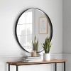 30" Flush Mount Round Decorative Wall Mirror - Threshold™ - 2 of 3