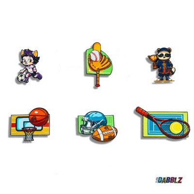 Rabble Championship Superstars Dabblz Patch Pack