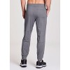 Avalanche Men's Ultra Lightweight Buttery Soft Stretch Jersey Jogger Pants with Pockets - 3 of 4