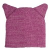 Gabbys Dollhouse  3D Beanie & Glove Set for Kids, Jacquad Knit with Embroidered Appliques, Pink - 2 of 3