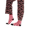 #followme  Womens Printed Microfleece Button Front PJ Pant Set with Socks / Winter Pajamas - 4 of 4
