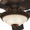 Hunter 52" Italian Countryside Lighted Ceiling Fan Cocoa Finish with Aged Barnwood/Cherried Walnut Blades - 2 of 4
