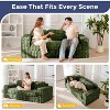 MAXYOYO 3 Seater Sofa for Living Room, Tufted Boneless Couch Bubbled Sofa Couch, No Assembly Needed - 4 of 4