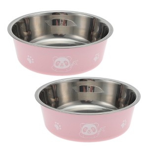 Unique Bargains Non-Skid Large Pet Bowl 6.89" Dia - 1 of 4