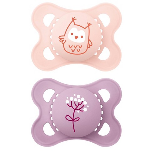 Mam Matte Original Unprinted Pacifier 6+ Months - Unisex - 2pc : Target