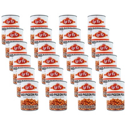 La Fe Dried Pigeon Peas - Case of 24/15 oz