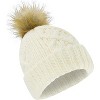 Rising Star Baby Girls and Boys Hat with mittens set, Winter Set for infants Ages 0-24 months - 4 of 4