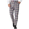 Lars Amadeus Men's Business Plaid Casual Slim Fit Checked Dress Trousers - 2 of 4