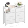 9-Drawer Dresser with Charging Station,Dresser for Bedroom,Heavy-Duty Dresser Organizer with Power Cord - 2 of 4