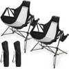 PAGED Outdoor Camping Chair,Adjustable Folding Portable Rocking Chair with Carry Bag for Outdoor Travel Lawn Backyard - 4 of 4