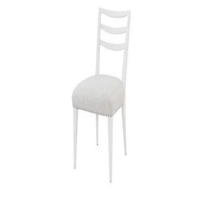 23.25"Ladderback Side Dining Chair is Ocean Colored Finish Set of 2 - 1 of 4