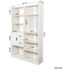Grungis Decorative Bookshelf with 10 Shelves,Storage Shelves for Living Room,Bedroom - 3 of 4