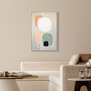 Art Remedy Dimensional Gold Thread Contemporary Shapes Abstract Wall Art Framed - 2 of 4