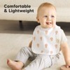 KeaBabies 8-Pack Organic Baby Bibs for Boy, Girl, Drool Bibs, Baby Bib for Girls, Boys,  Newborn Teething Bibs - 4 of 4