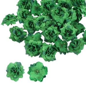 Unique Bargains Home Housewarming Decor DIY Craft Artificial Roses Head 100 Pcs - 1 of 4