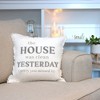 Pavilion Gift Company - Yesterday - 18" Throw Pillow Cover - Throw Pillow Covers - 2 of 4