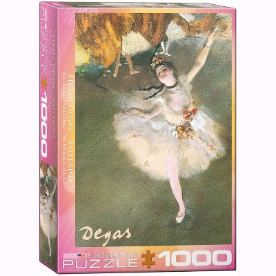 Eurographics Inc. Ballerina by Edgar Degas 1000 Piece Jigsaw Puzzle