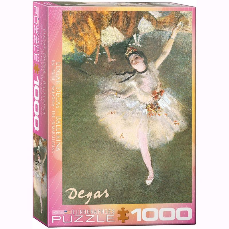 Eurographics Inc. Ballerina by Edgar Degas 1000 Piece Jigsaw Puzzle, 1 of 6