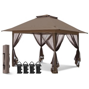 EAGLE PEAK Pop Up Gazebo with Mesh Netting - 1 of 4