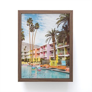 Bethany Young Photography Palm Springs Pool Day VII Framed Mini Art - Society6 - 1 of 3