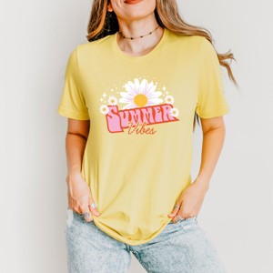 Simply Sage Market Summer Vibes Daisy Short Sleeve Tee - 1 of 4