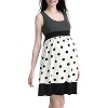 Pokkori Maternity Polka Dot Skater Dress - 4 of 4
