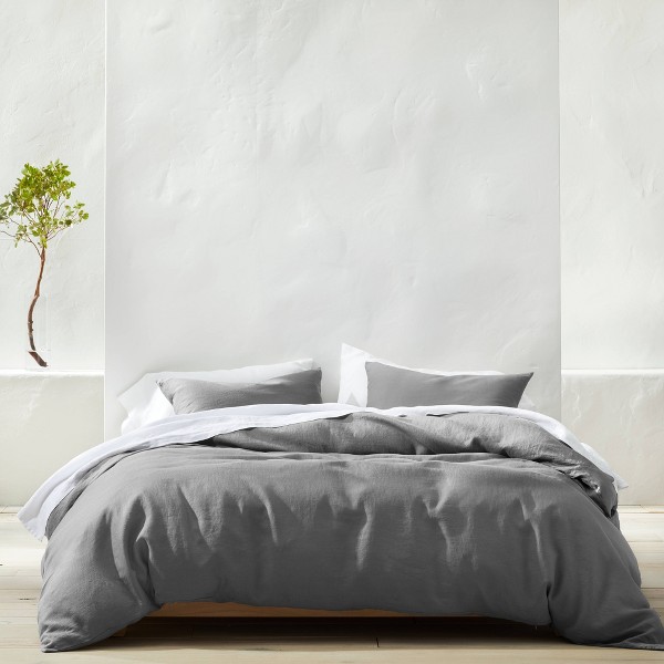 Juego de edredón y fundas de almohada de lino - Casaluna™ 2