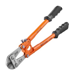 VEVOR Bolt Cutter, 14" Lock Cutter, Bi-Material Handle with Soft Rubber Grip, Chrome Molybdenum Alloy Steel Blade, Heavy Duty Bolt Cutter - 1 of 4