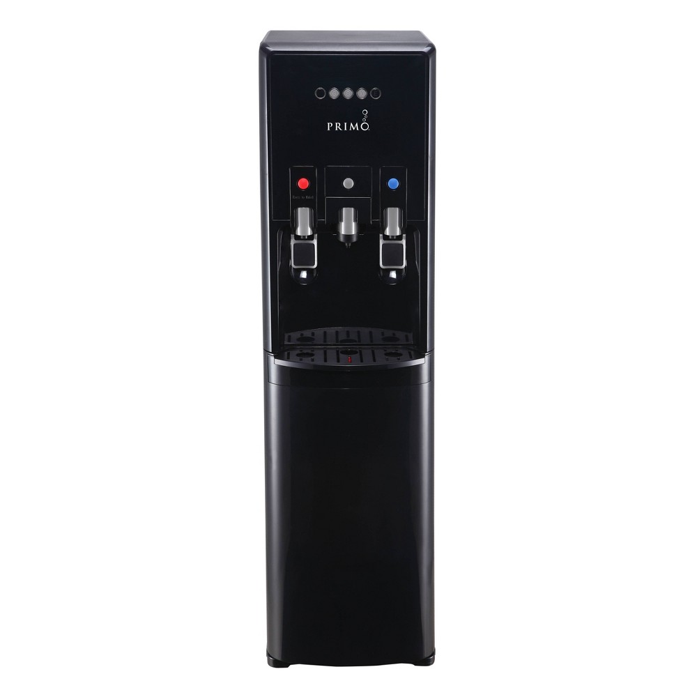 Primo Bottom Loading Water Dispenser with Single-Serve Brewing - Black