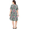 Woman Within Plus Size Button-Front Short Essential Dress - 3 of 3