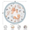 Sweet Jojo Designs Boy, Girl, Unisex/Gender Neutral Baby Tummy Time Playmat Seashells Multicolor - 4 of 4