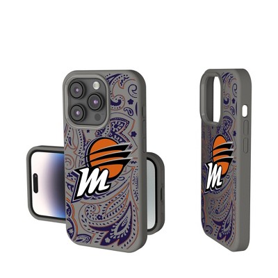 Keyscaper WNBA Paisley Soft Touch Cell Phone Case for iPhone 14 Pro