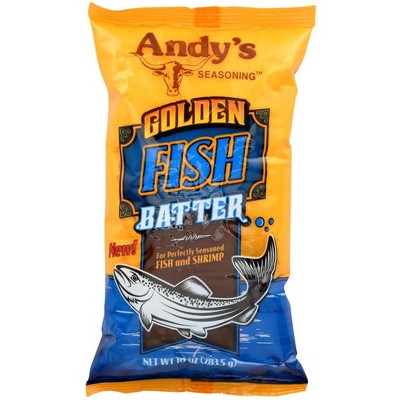 Andy's Golden Fish Batter - 6 pack, 10 oz