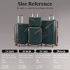 TOBILI Luggage Sets 4 Piece(14/20/24/28), Expandable Lightweight Suitcase with 4 Double 360 Degrees Mute Spinner Wheels - 2 of 4