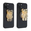 Unique Bargains Bears Silver Foil Phone Grip 1 Pc - 2 of 4