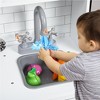 Wooden Play Kitchen, Kids Kitchen Playset with Cookware Accessories, Microwave, Oven, Sink, Real Lights & Sounds, Perfect for Chef Pretend Play - 2 of 4