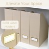 Blu Monaco Foldable Magazine File Holders - Set of 4 or 6 - Many Colors and Designs to Choose From - 2 of 4