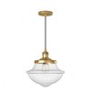 Oxford - 1 Light Cord Hung Mini Pendant In Traditional Style-11.5 Inches Tall and 11.75 Inches Wide - 3 of 3