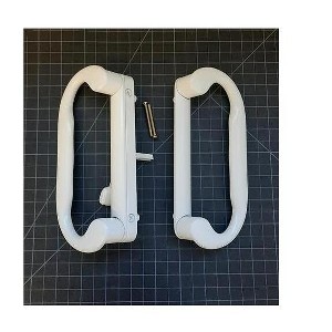 Brixwell 13-473wx Patio Door Handle Set White : Target