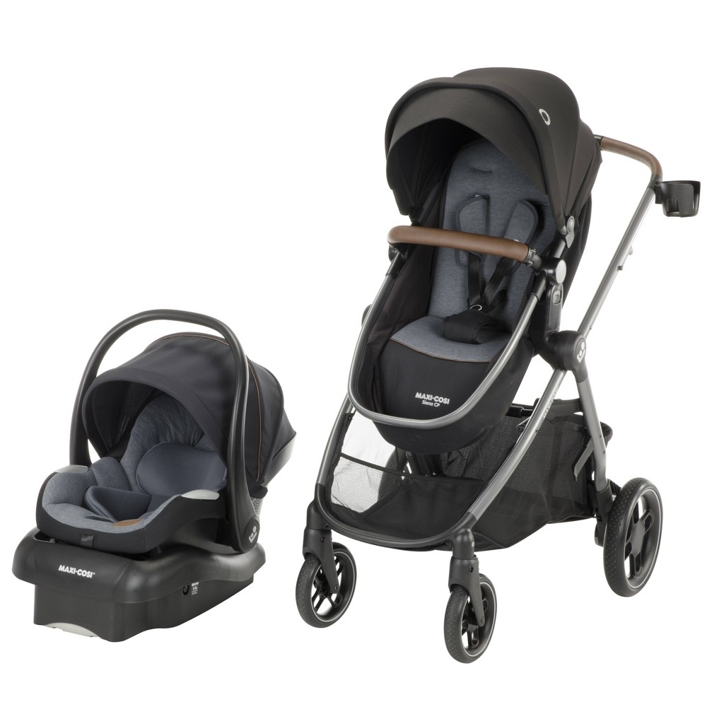 Photos - Pushchair Accessories Maxi-Cosi Siena CP 5-in-1 Modular Travel System - Mystic Gray 