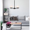 Millennium Lighting Huderson 5 - Light Chandelier in  Matte Black - 2 of 2