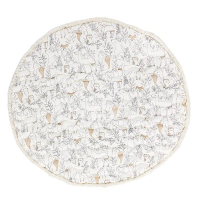 Image of Crane Baby Cotton Quilted Activity Playmat - Ezra