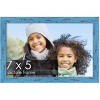 PosterPalooza | Photo Size Shabby Chic Blue Picture Frame - UV Acrylic, Foam Board Backing, Hanging Hardware - 2 of 4