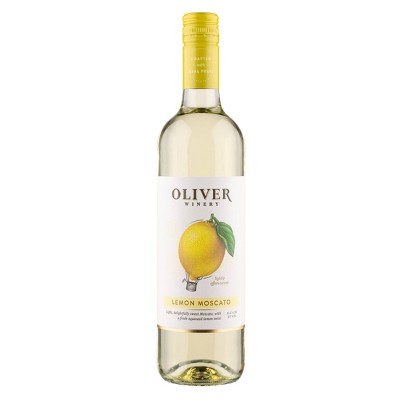 Oliver Lemon Moscato White Wine - 750ml Bottle