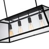 CWI Lighting Alyson 4 Light Down Chandelier With Black Finish - 3 of 4