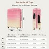 Lightweight Spinner Luggage Set with USB Charger and TSA Lock for Travel and Business 20" 24" 28" Inch - Cuddlewood - 4 of 4