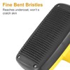 iMountek "Self-Cleaning Slicker Brush for Dogs & Pets, Grooming Shedding Tool, Pet Hair Remover Brush"Yellow - 3 of 4