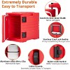Insulated Food Pan Carrier, 82Qt Capacity, Stackable Hot Box, Elastic Side Handles and Bucklesles - 3 of 4