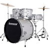 Ludwig Accent 5-Piece Drum Kit With 22" Bass Drum, Hardware and Cymbals Silver Sparkle - 3 of 3